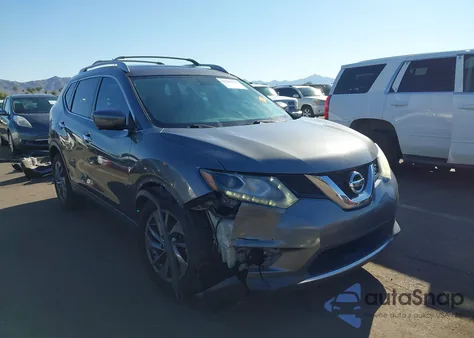 2016 Nissan Rogue Sl from USA, damaged, VIN 5N1AT2MT0GC867351